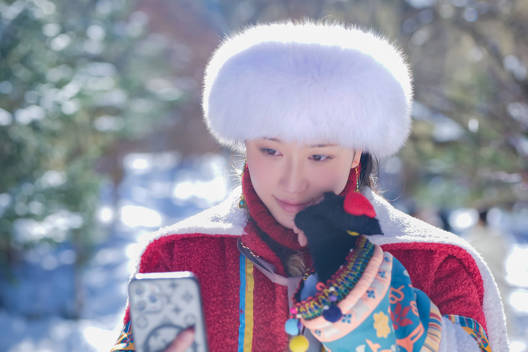 Cosplay 年年Nnian 吉祥雪兆丰年(10)