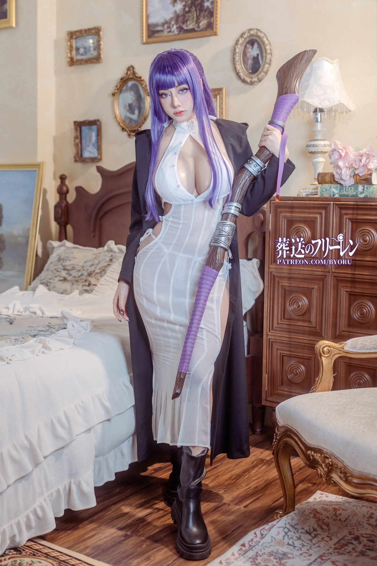 Cosplay 日本性感萝莉Byoru Fern フェルン(1)