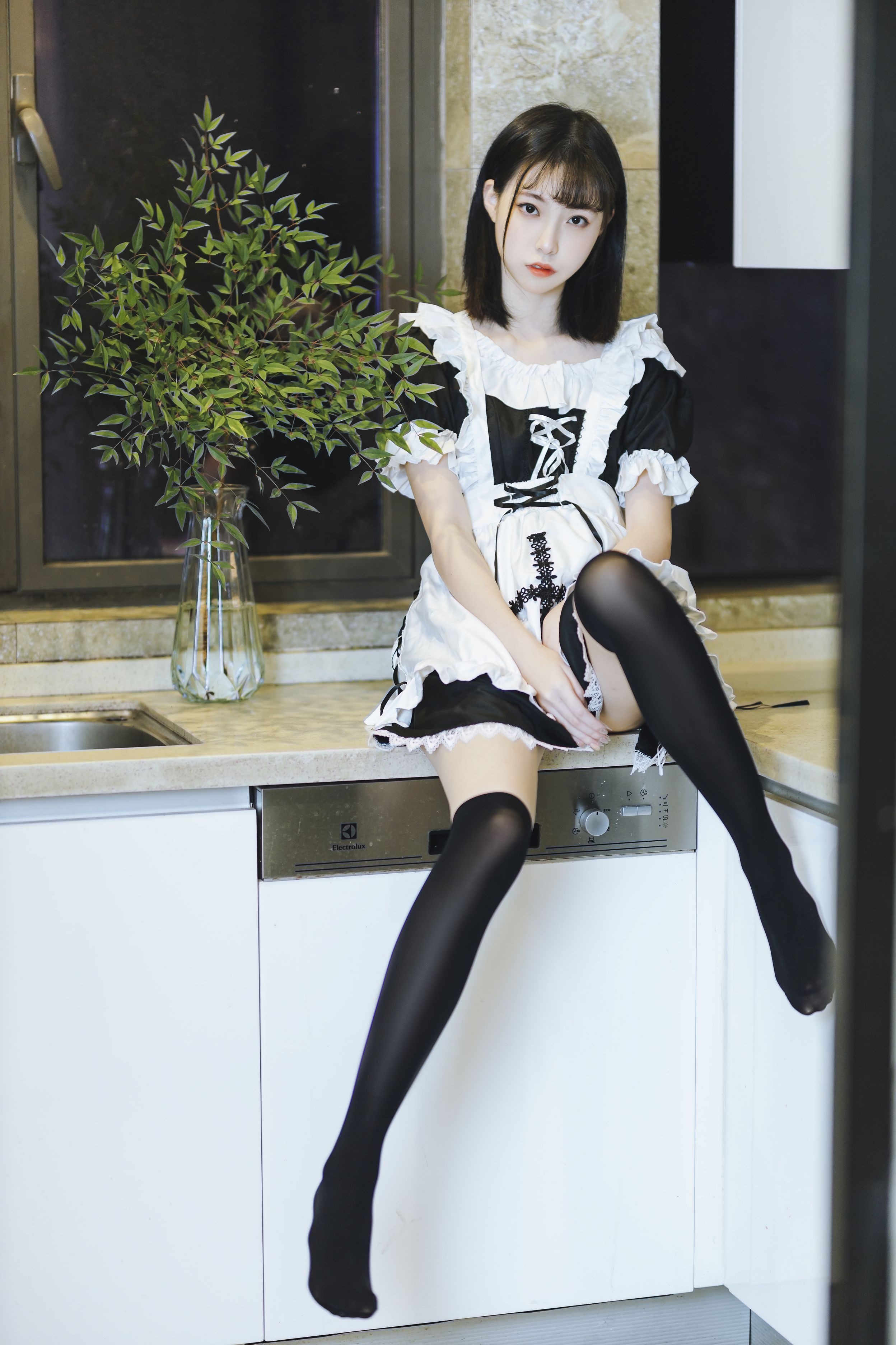 许岚LAN 短裙女仆(1)