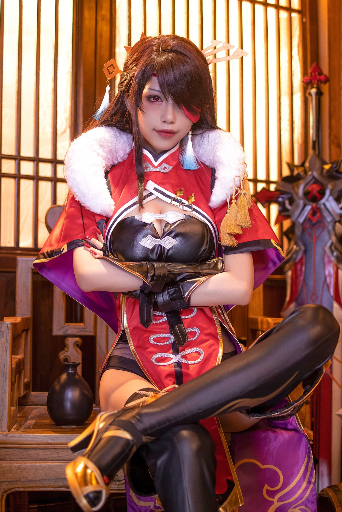 Cosplay 水淼Aqua 北斗凝光 Set.01(1)